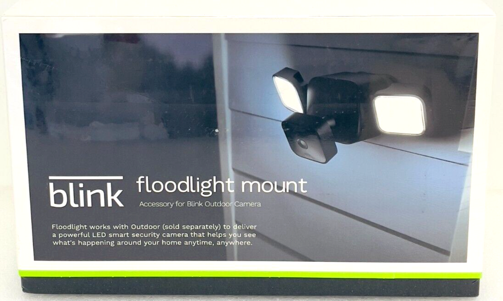 Blink - Floodlight Mount Accessory for Outdoor Camera - Black (Open Box)
