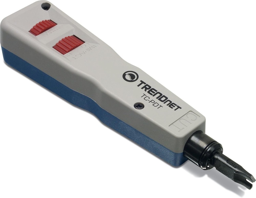 Efficient Punch Down Tool for Easy Network Installations - Compact & Reliable