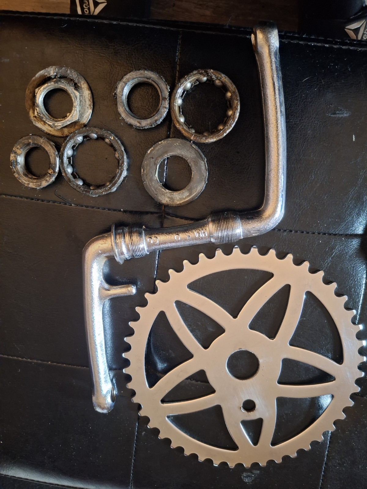 Huffy SlingShot,the Wheel Supersport,gremlin,rail,1960s Muscle Bike,Crank Set