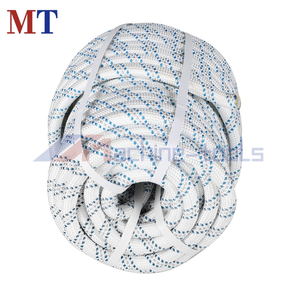 3/4" × 150' Pulling Rigging Line Double Braid Nylon Polyester Arborist Bull Rope