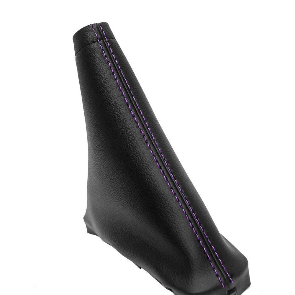 Fits 2007-2011 Chevy Aveo Leather E Brake Boot Purple Stitch