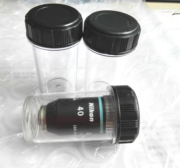 195mm Microscope Objective Lens Plastic Box Protective Case RMS Thread 5PCS/Lot