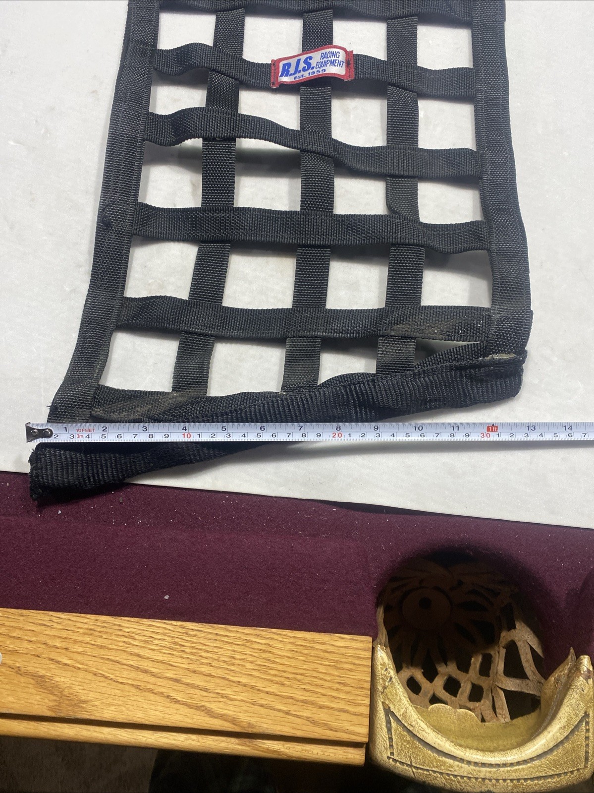 RJS Window Net, SFI 27.1, Black