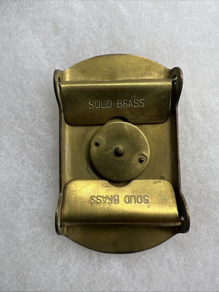 WW2 US Army Transportation Corps Brass Belt Buckle (Y905