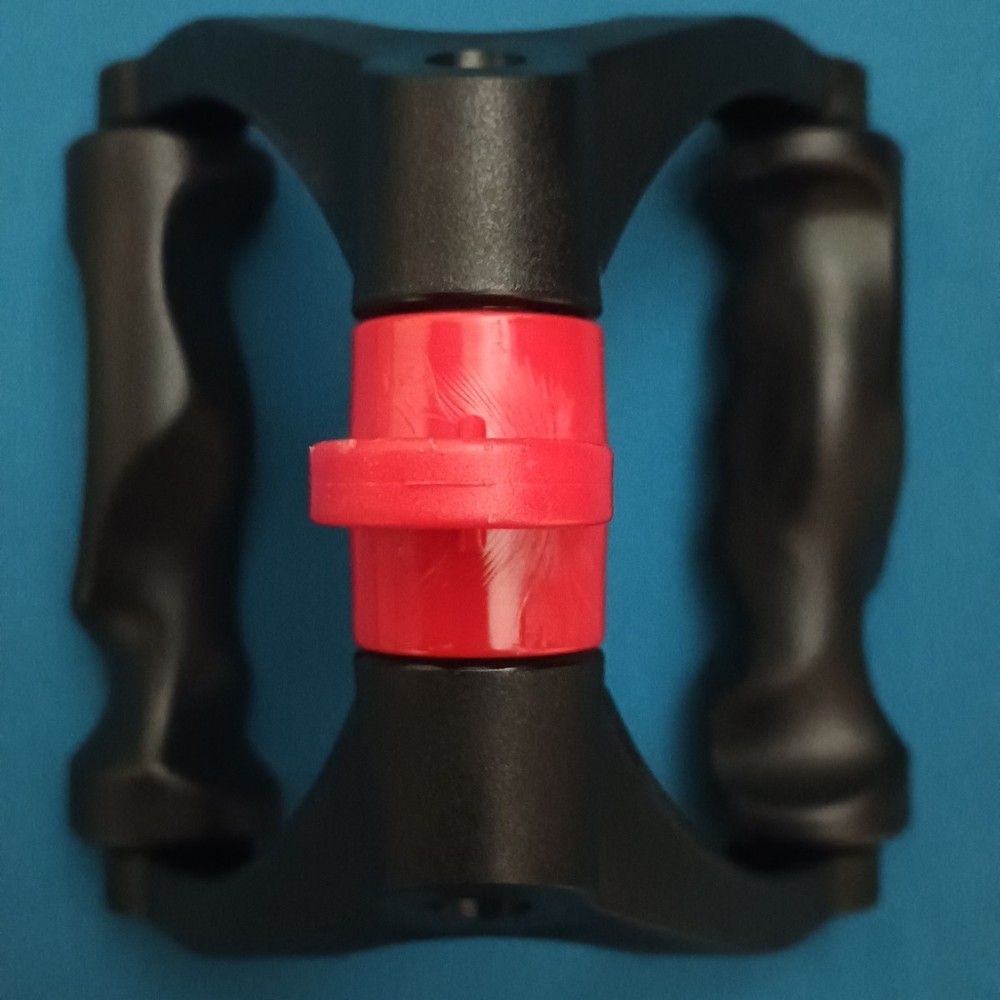 Double D Handle for Cable Machine - Ergonomic Row Handle - Triangle V Bar Grip