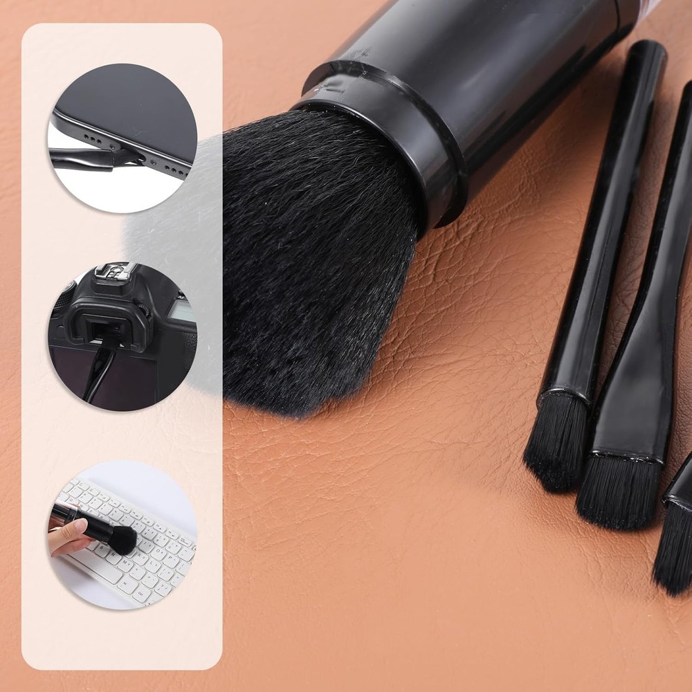 4 Pack Exquisite Duster Brush Kit Mini Keyboard Cleaning Brushes Kit Model
