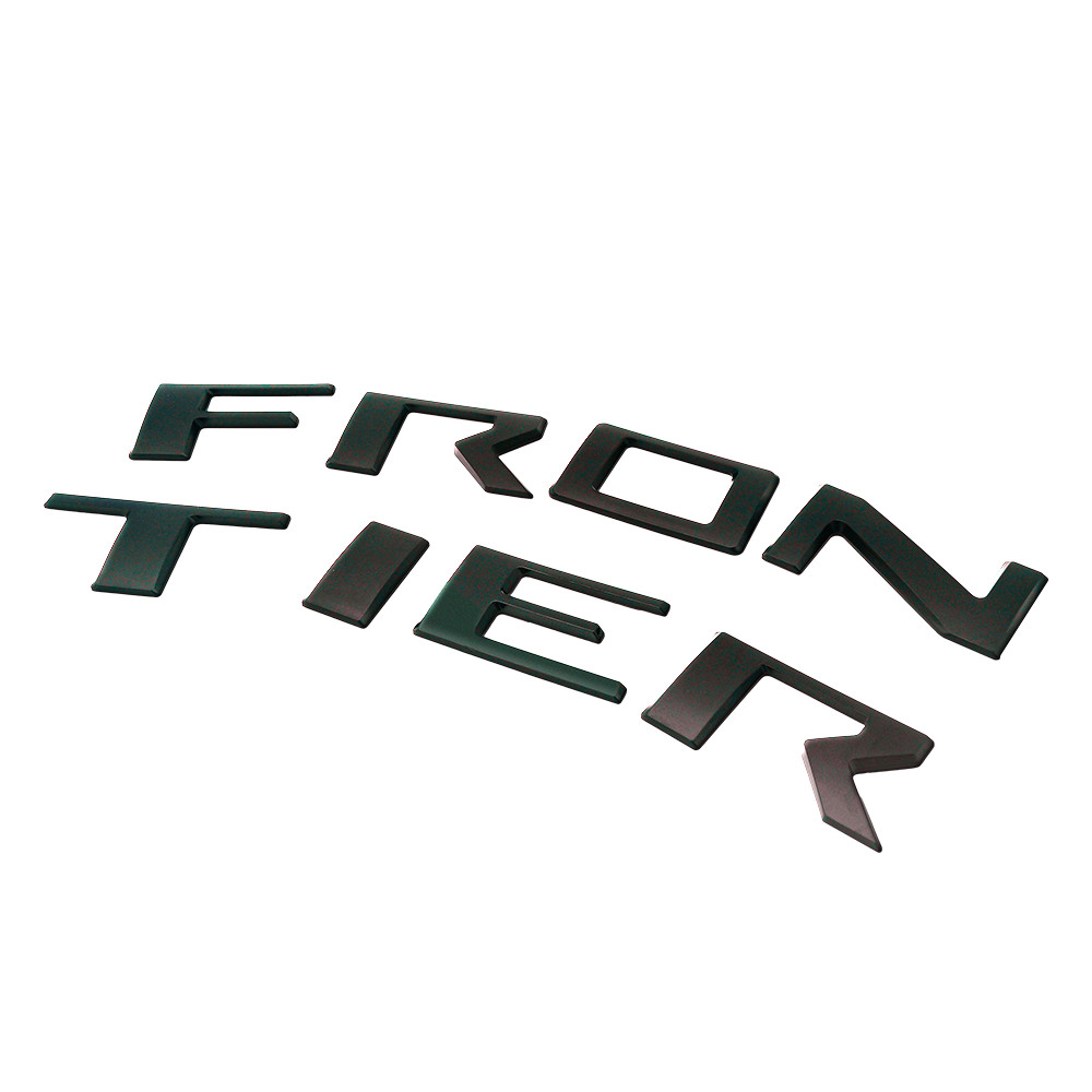 2022-2026 For Nissan Frontier Tailgate Inserts Letters 3D Replacement Matte Trim