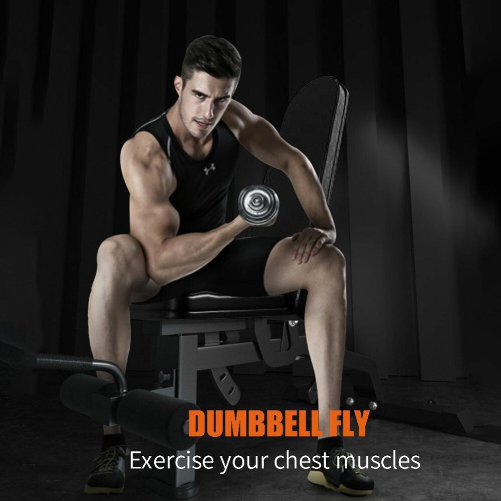 Adjustable Workout Weight Bench Foldable Strength Training Dumbbell Chair