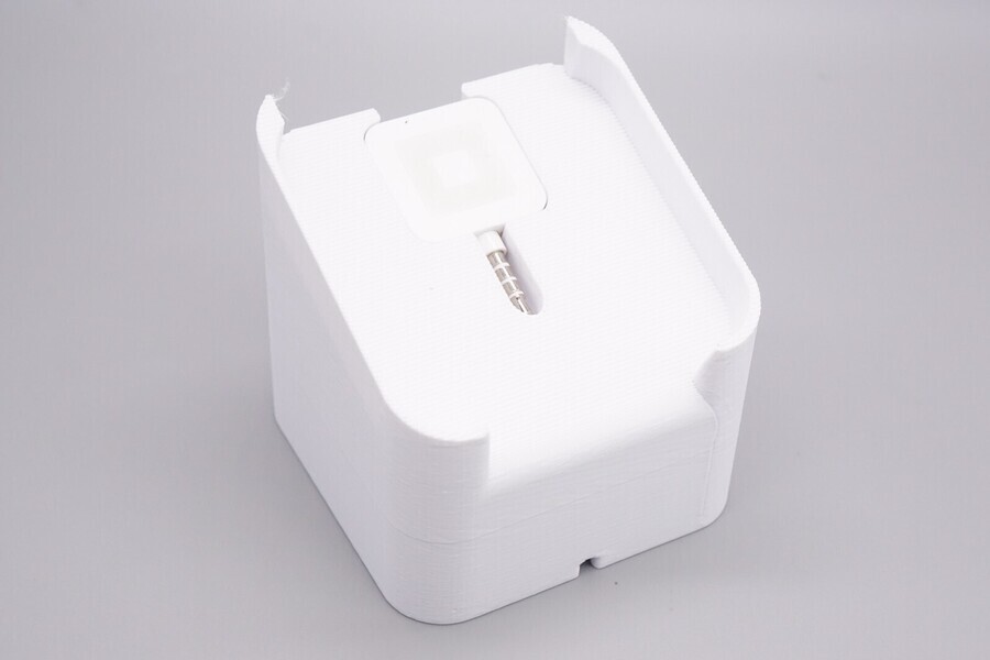 Angled Desk Stand Base Kiosk Mount for Square Reader Chip Tap