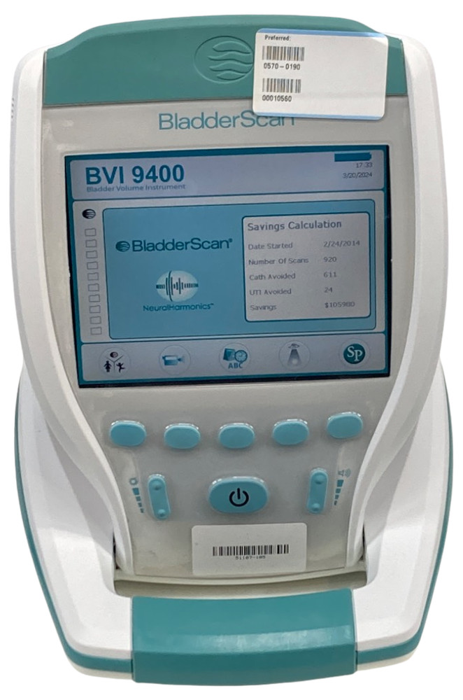 VERATHON BVI9400 BLADDER SCANNER !