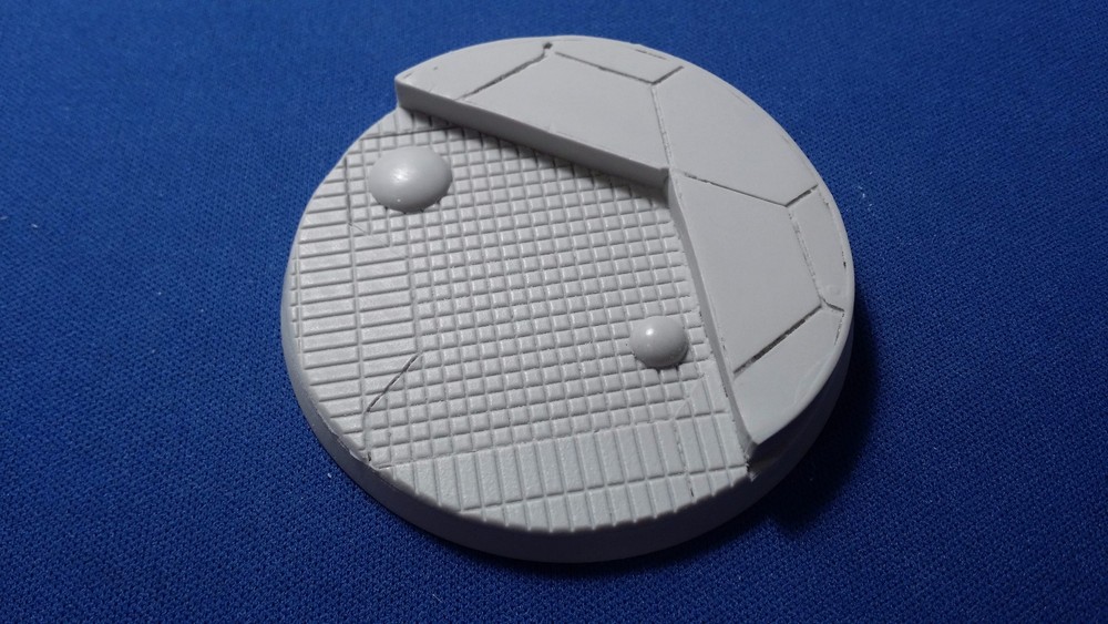 Warhammer 40k Elrik's Hobbies Terrain Advanced Alien 60mm A base