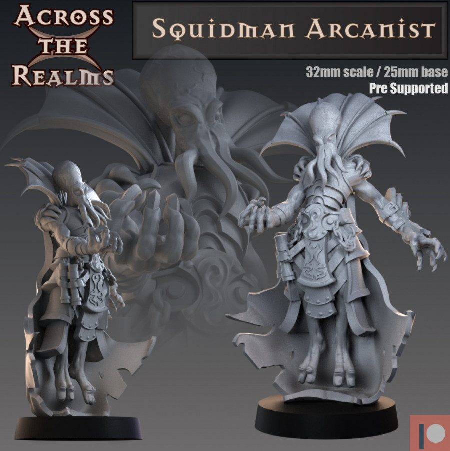 DnD  Squidman Arcanist