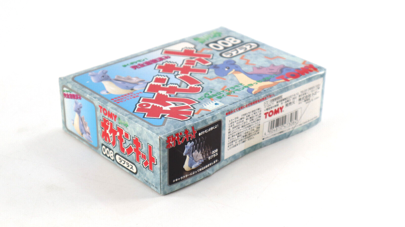 Vtg 90s Tomy Pokemon Wind-Up Toy 008 Lapras New Sealed US Seller
