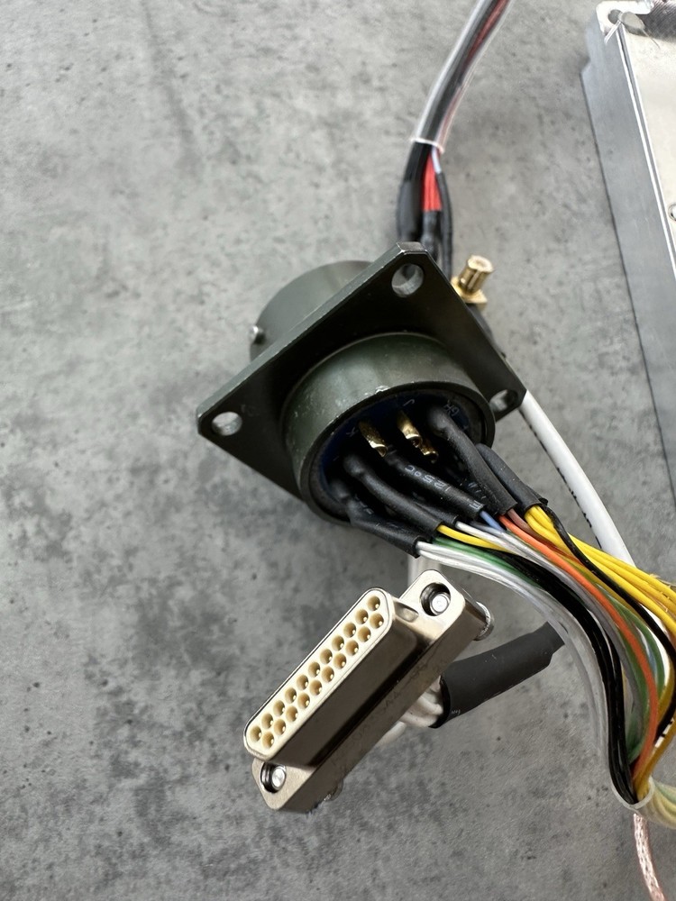 Rare Military 7 Channel High Frequency (Microwave/RF) Distribution Module.