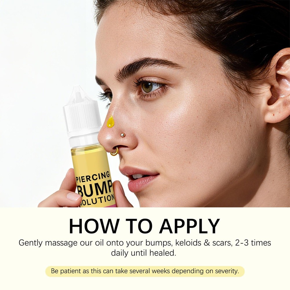Piercing Bump Shrinking Drops Keloid Bump Remover 0.5 Fl Oz