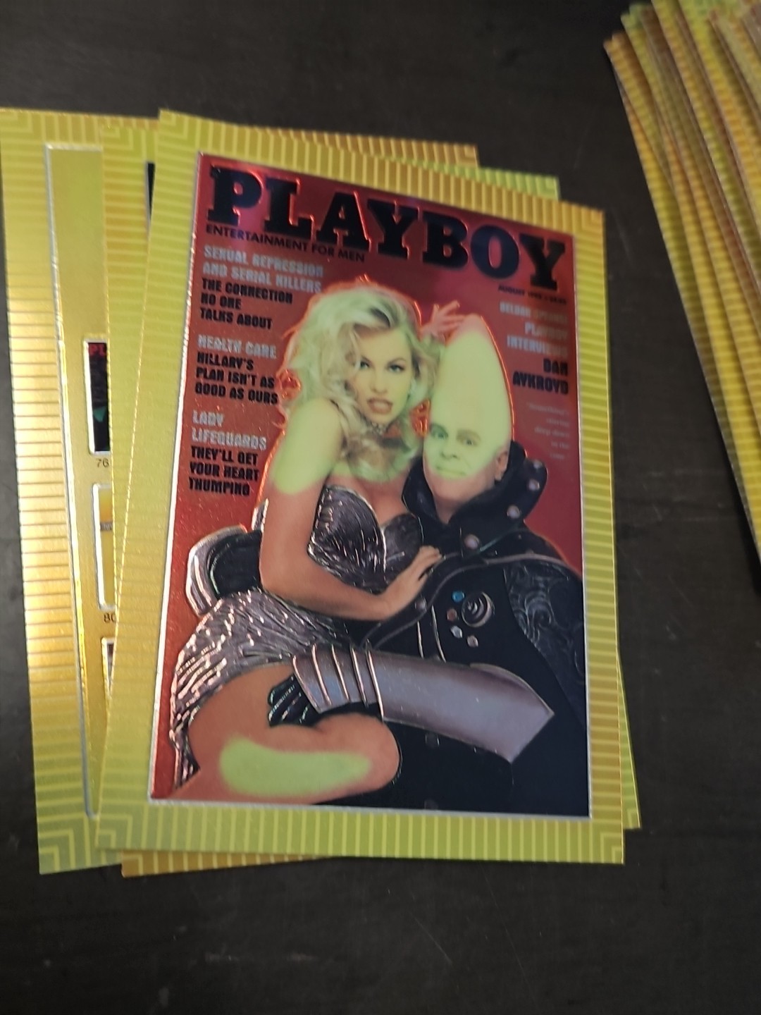 PLAYBOY Chrome CHROMIUM COVERS 1995 Complete SET OF 100 DONALD TRUMP Bo Derek