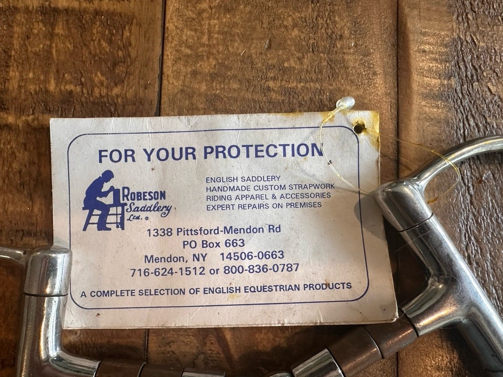 D-ring snaffle bit copper mouth 5”