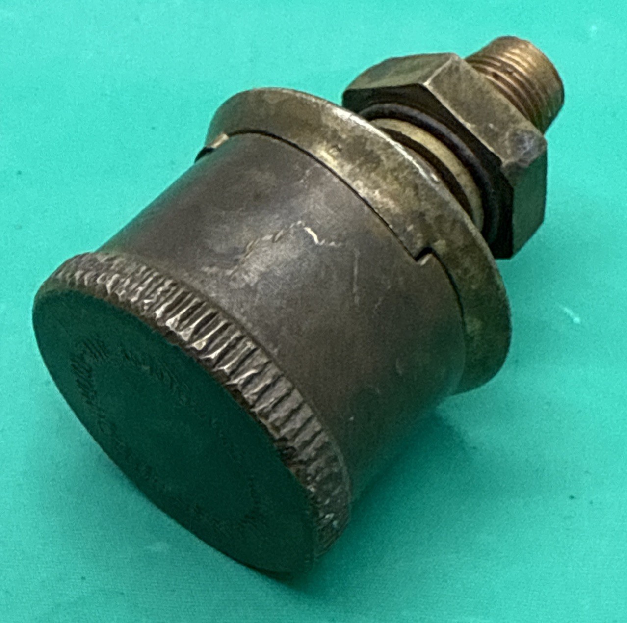 Vintage Lunkenheimer  1/4” Brass Grease Cup Oiler Gits No.00 Hit Miss Engine