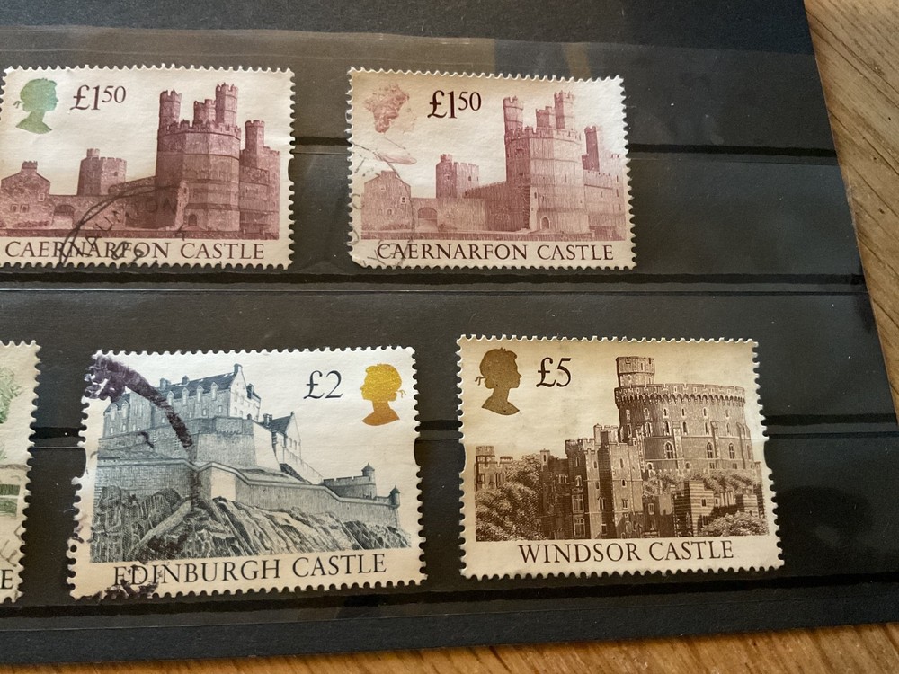 Great Britain Castles stamps B1694