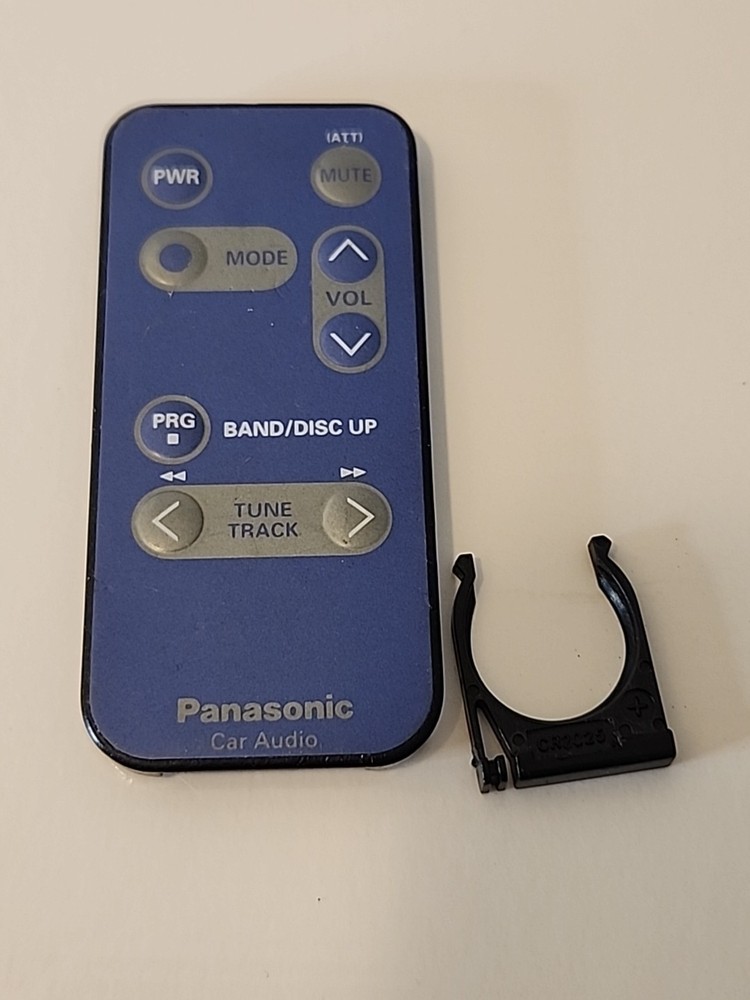 Panasonic Car Audio Remote Control Original Requires Battery