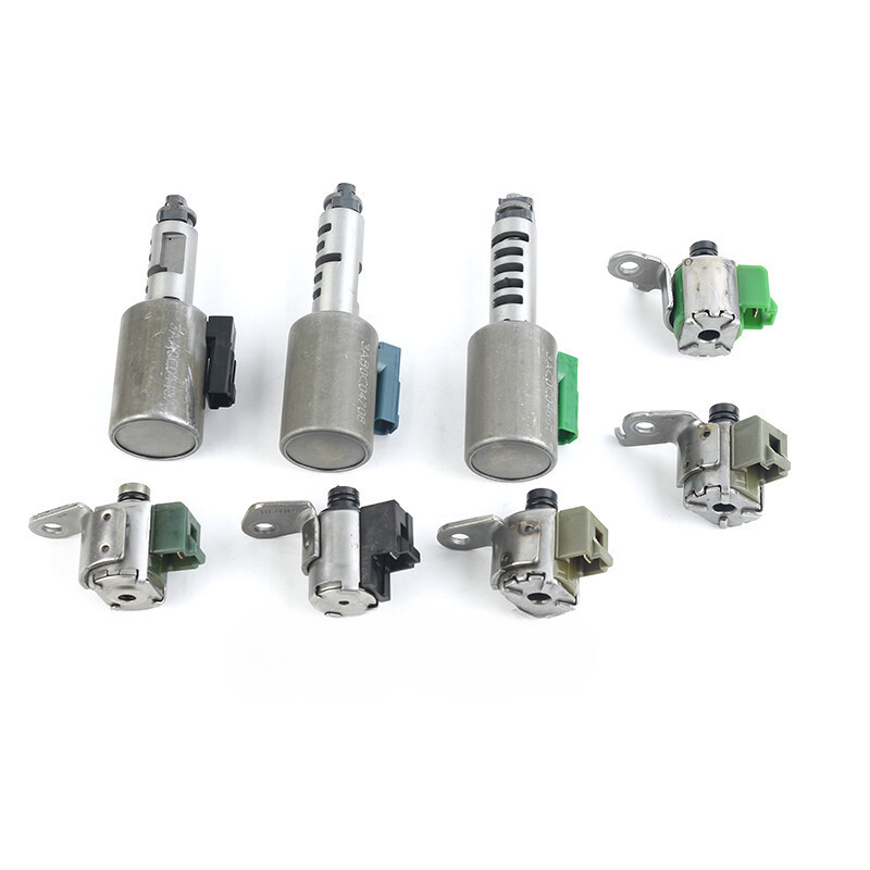 8PCS Transmission Solenoids Kit For Chevrolet Nissan Saab AW55-50SN AW55-51SN*