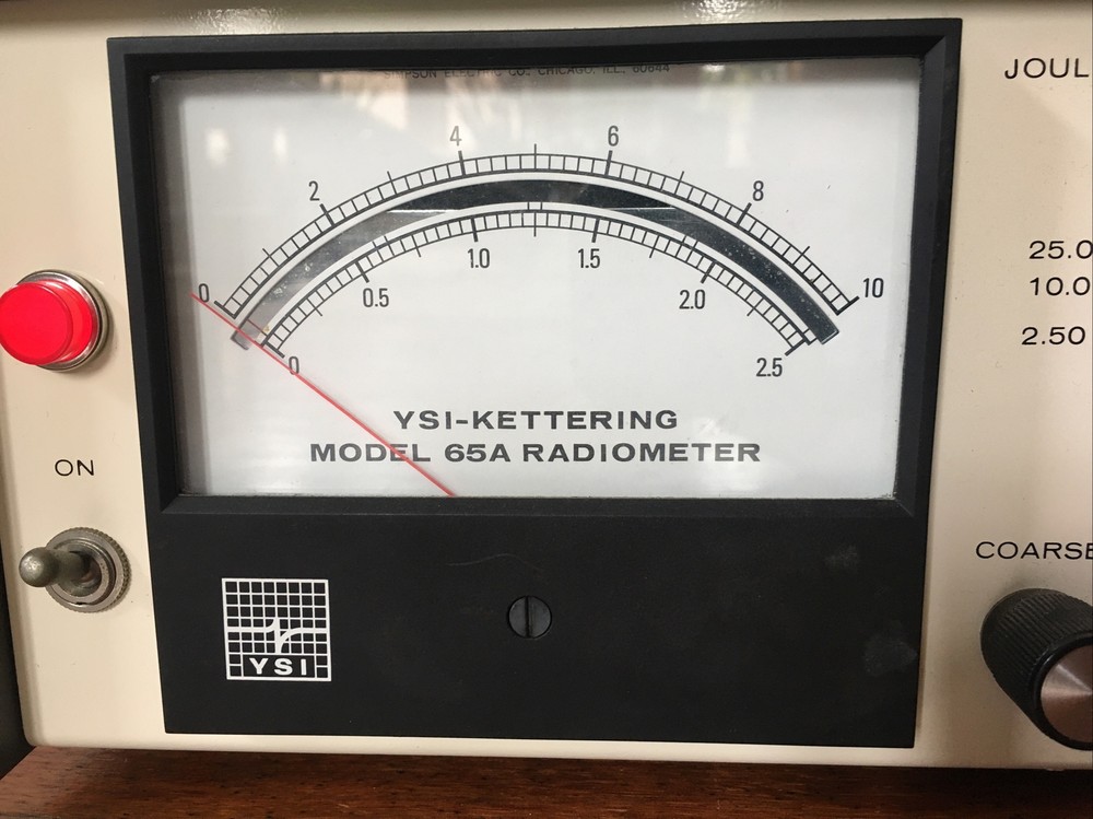 YSI Radiometer 65A Sensor & Manual Solar Measuring
