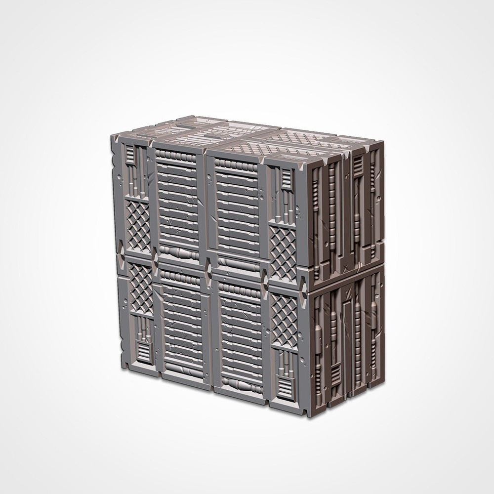 Sovietic - WTC 40K Official Foldable Terrain Set (10th Edition)