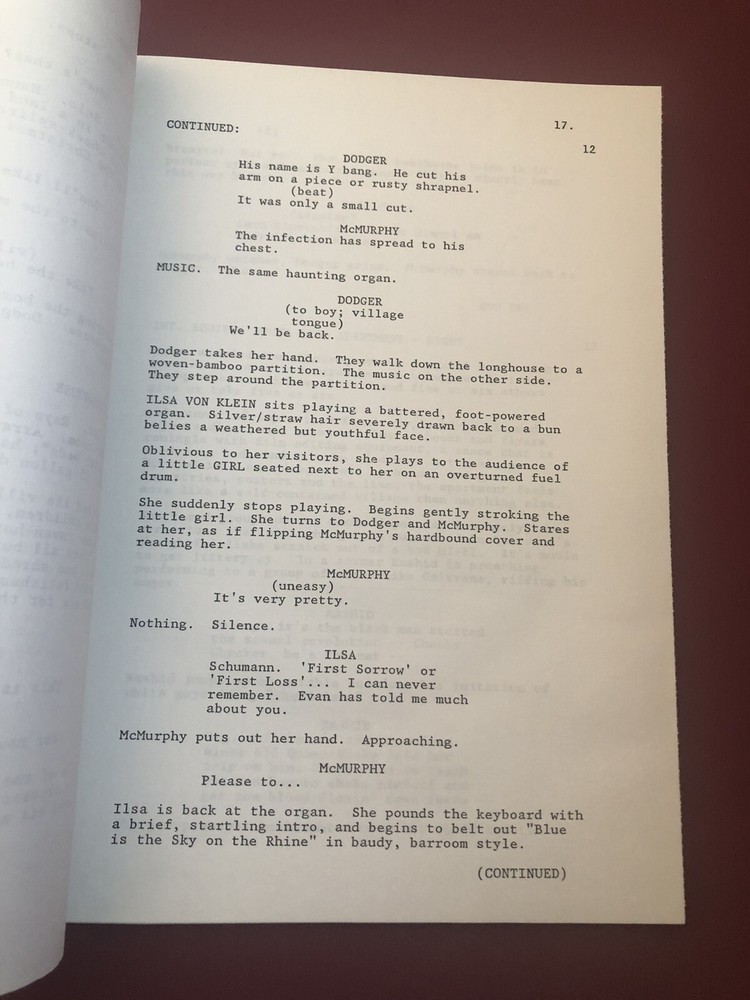 CHINA BEACH TV "Vintage" Script "The Call"