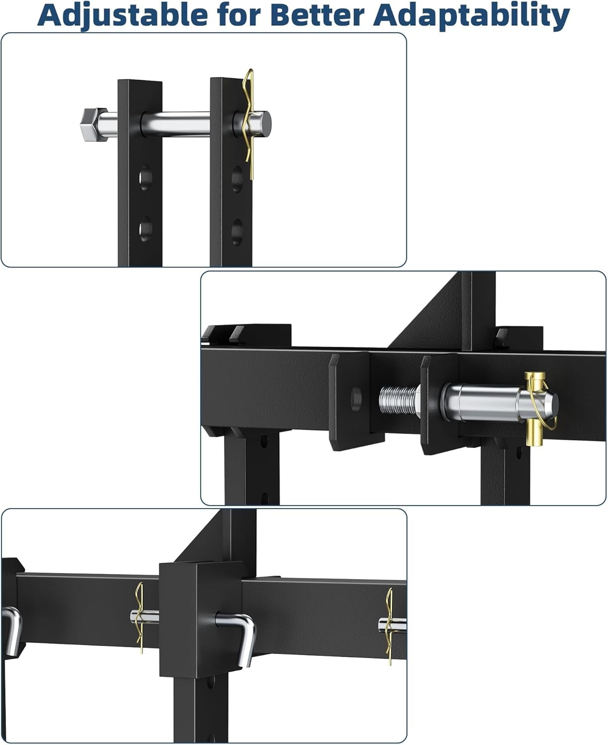 48" Multi-Purpose Plow Cultivator, 3 Point w Adjustable Shanks for Lawn Tractors