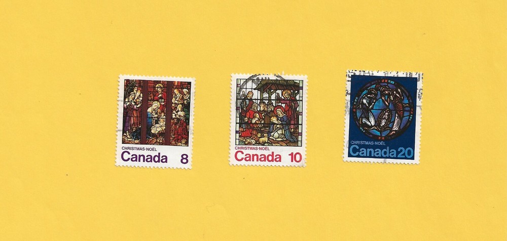 canada stamps Used Christams