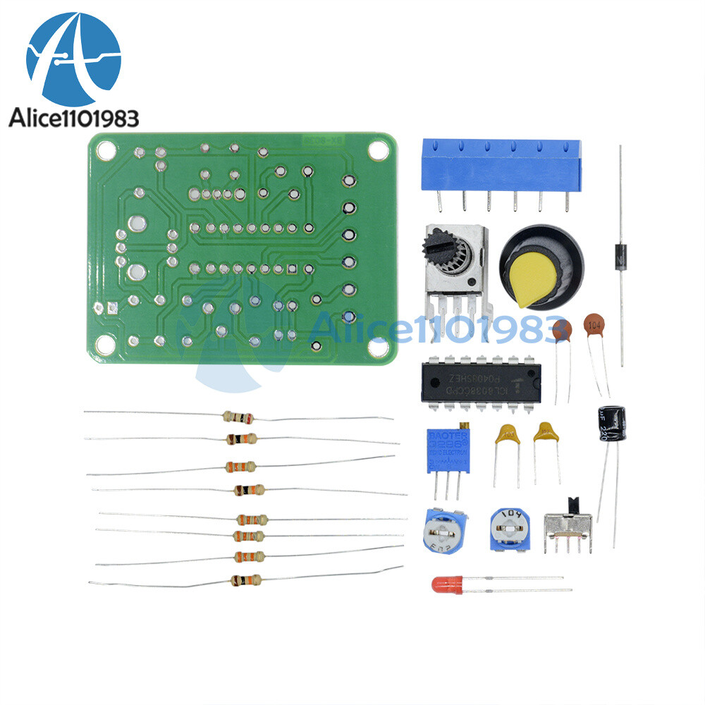 ICL8038 Monolithic Function Signal Generator Module Sine Square Triangle KIT