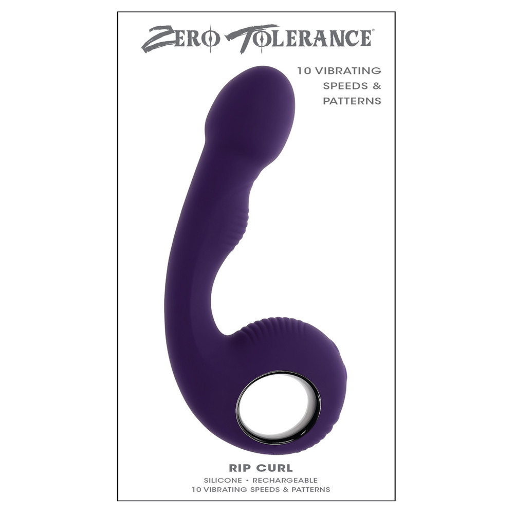 Vibrating Prostate Massager With Ringed Handle Rechargeable Silicone Vibrator