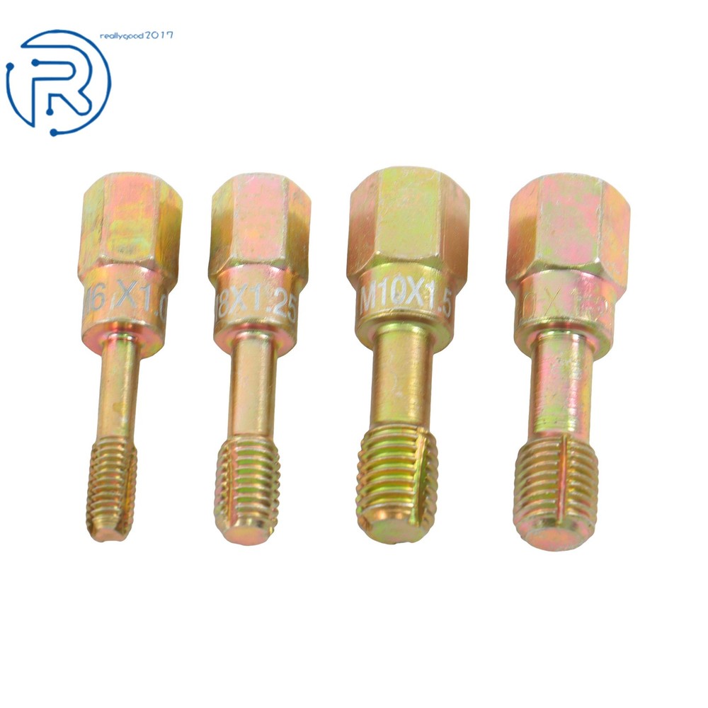 15pcs M6-M12 Metric Thread Chaser Set Rethread Repair Tool Thread Restorer Set