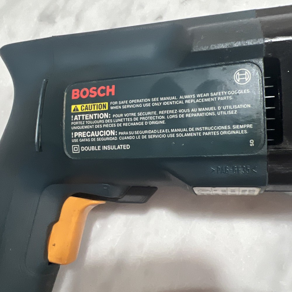 Masonry Set Bosch 1194VSR Variable Speed Hammer Drill Reversible w Case 8 Bits