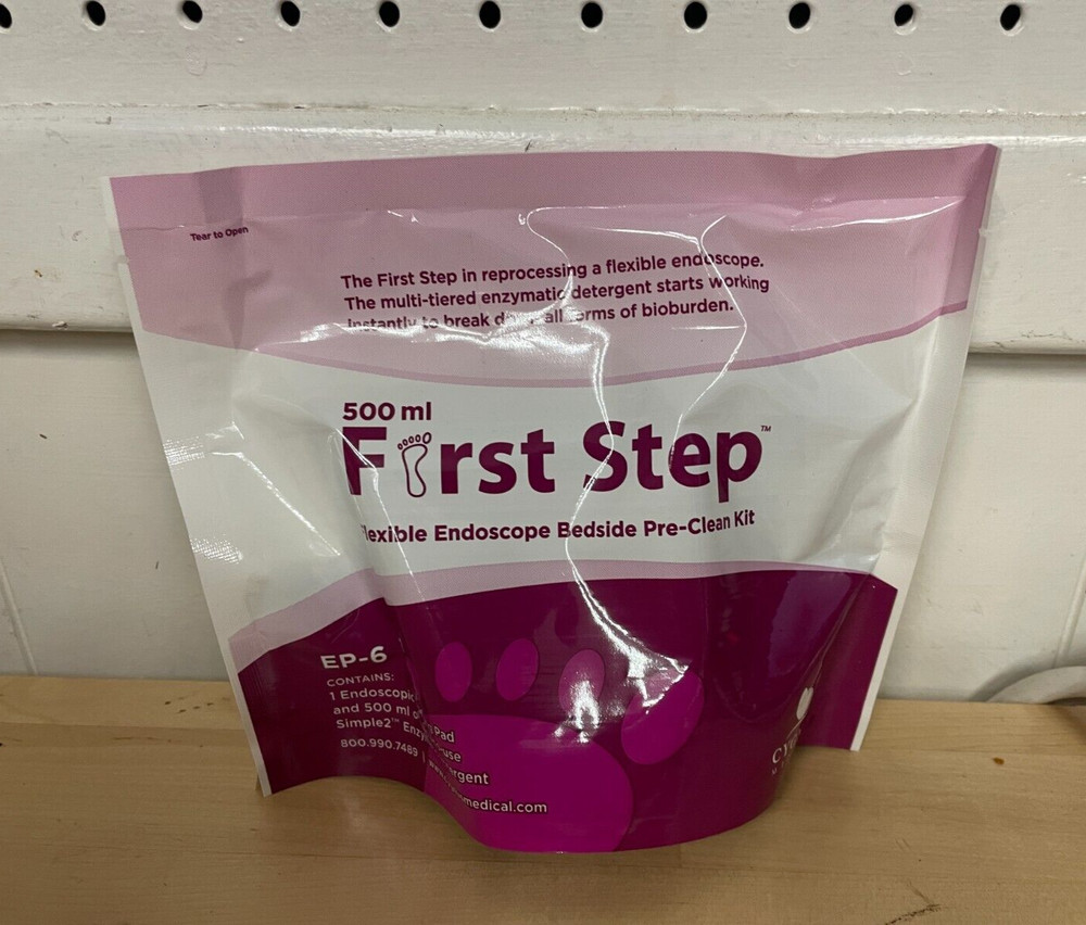 First Step Endoscope Bedside Pre-Clean Kit 500 ml *