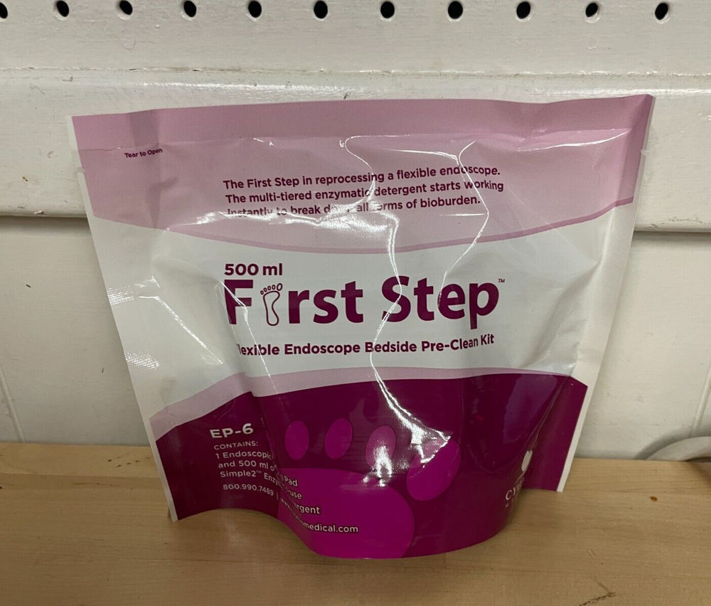 First Step Endoscope Bedside Pre-Clean Kit 500 ml *