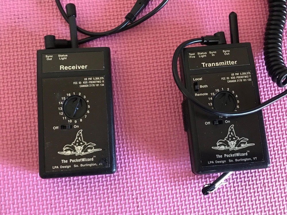 Pocket Wizard Transmitter and Receiver