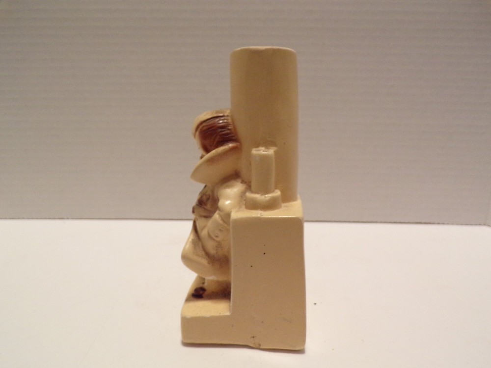 VTG Chaulkware Mini Bud Vase