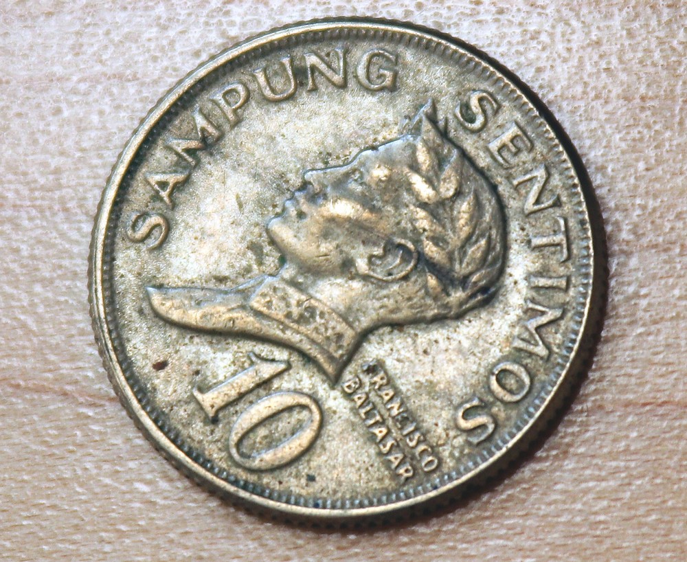 1971 Philippines 10 Sentimos Denver Mint