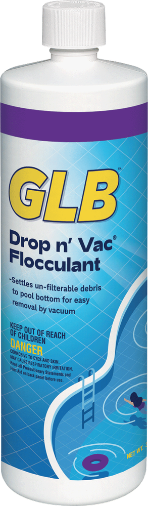 GLB Drop N Vac Flocculent 32oz.