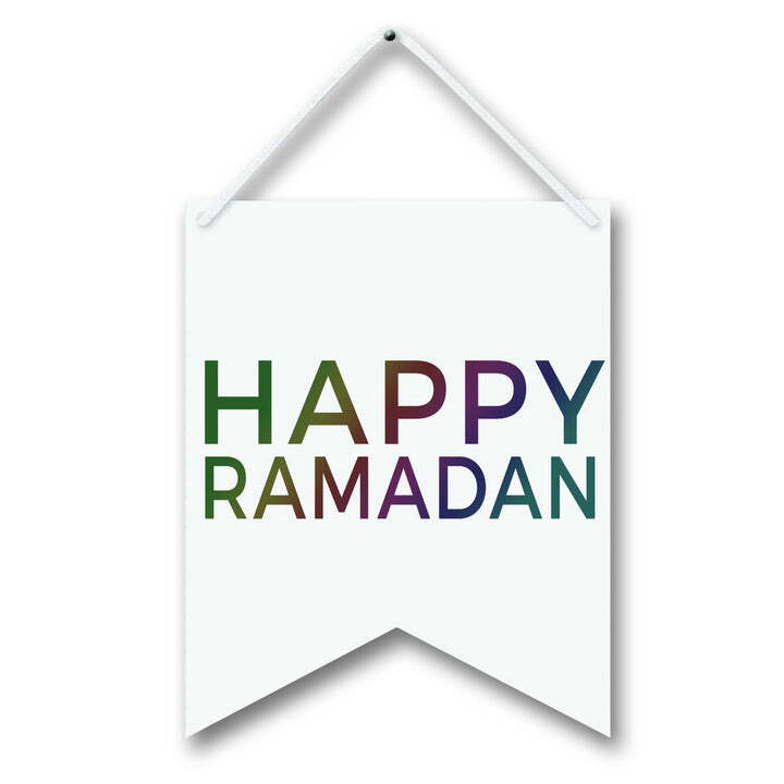 Hanging Wall Art - Happy Ramadan