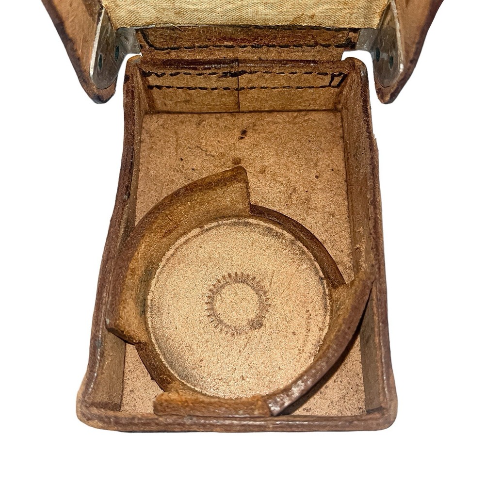 German WW2 1925 Dated Elementprüfer Leather Case