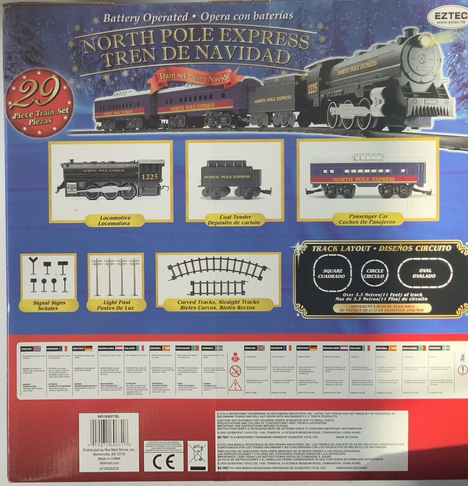 North Pole Express Train Playset