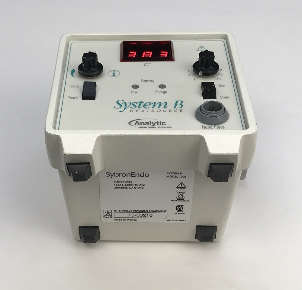 Sybron-Endo Analytic System B HeatSource DownPack Obturation
