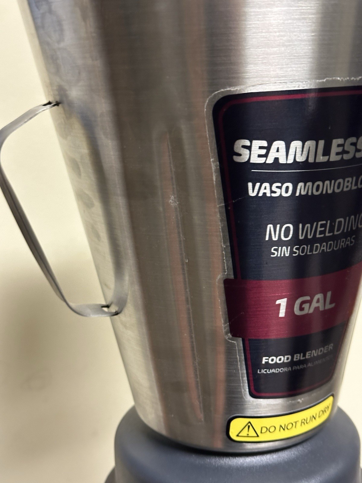 Skyfood LAR-4MBSE 1-Gallon Commercial Countertop Food Blender 120V Heavy Duty