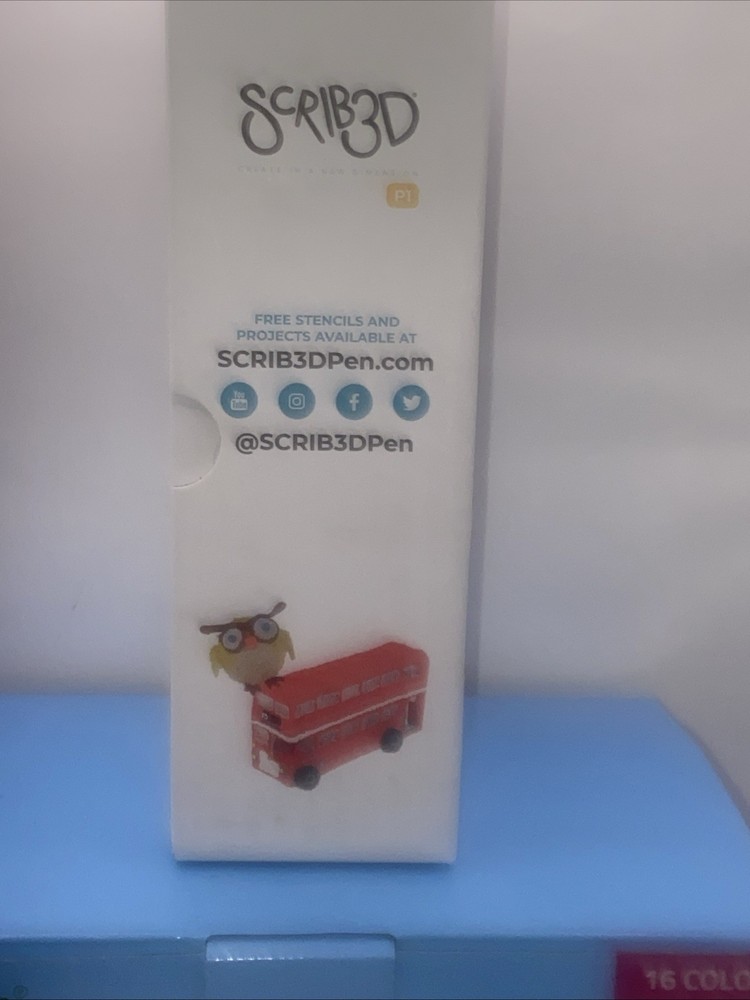 SCRIB3D P1 3D Printing Pen + Filament Read Description*