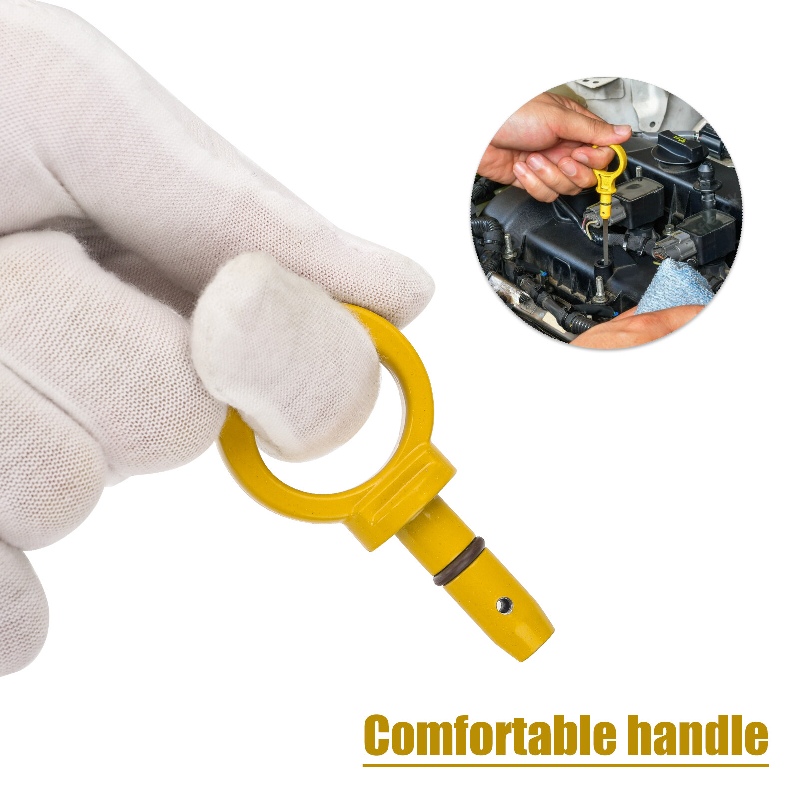 Oil Dipstick Repair Handle For Chrysler Jeep Dodge Ram 2.7 3.6 4.0 4.7 5.7 6.4L