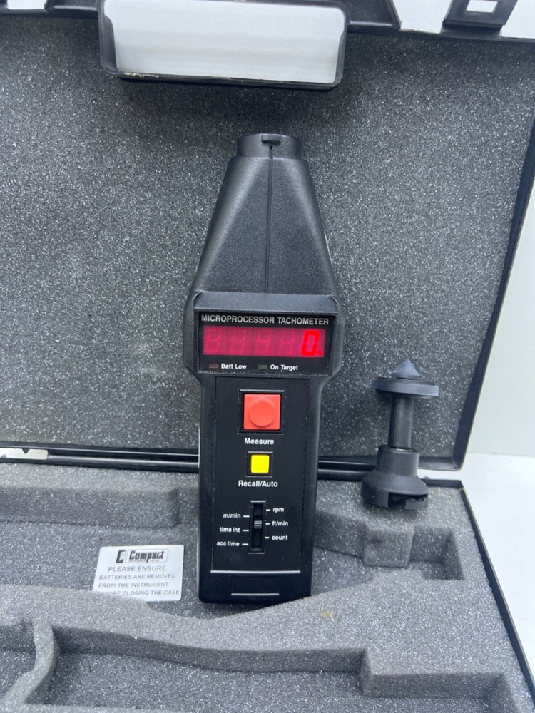 Compact Instruments CT6 Microprocessor Optical Tachometer