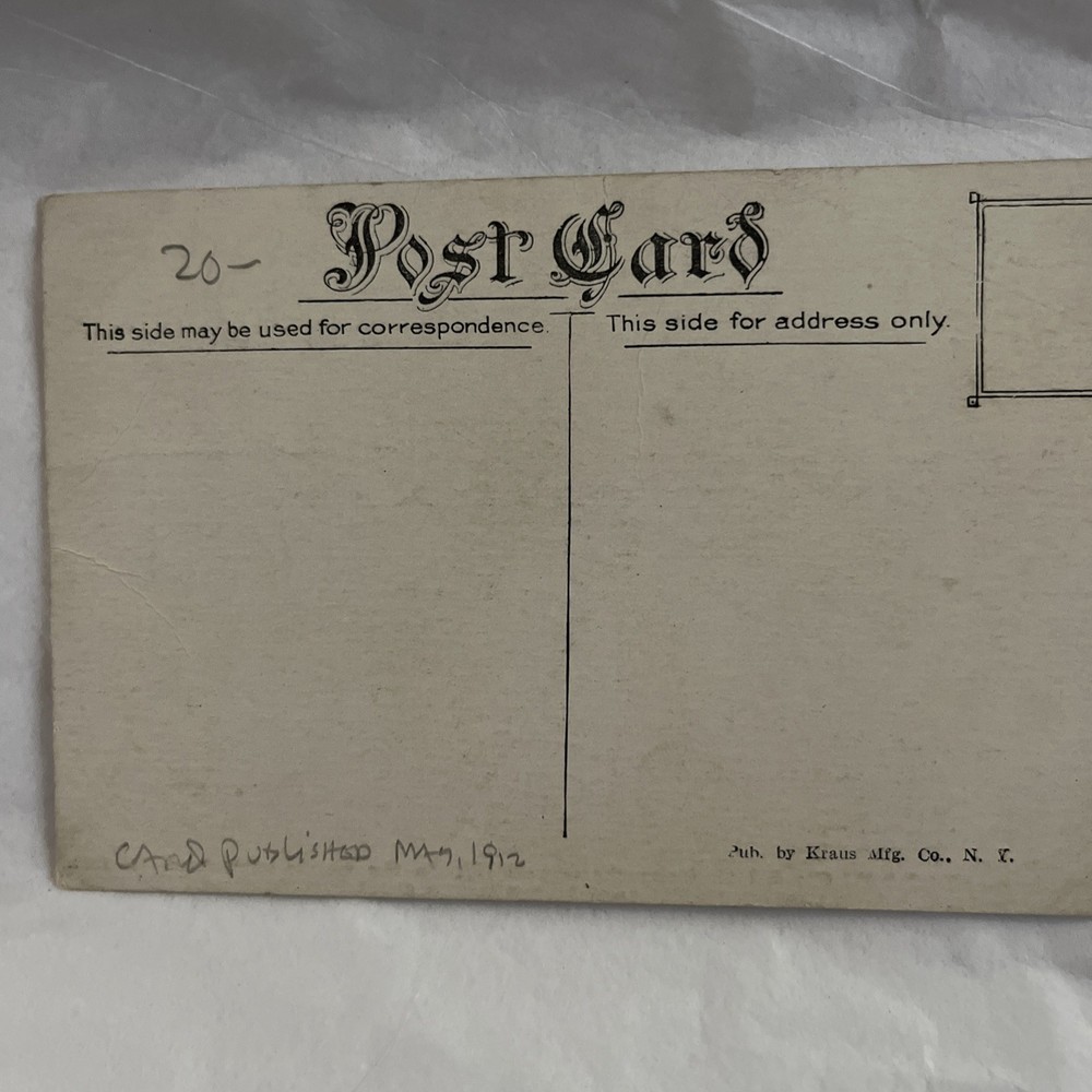 Titanic Postcard Published May, 1912