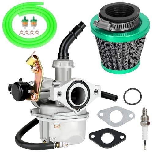 PZ19 Carburetor Carb Cable Choke Replacement for 50 70 90 110cc 125cc Green